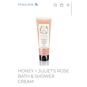Ew Perlier Honey & Juliet’s Rose Bath & Shower Cream 8.4 oz Peach